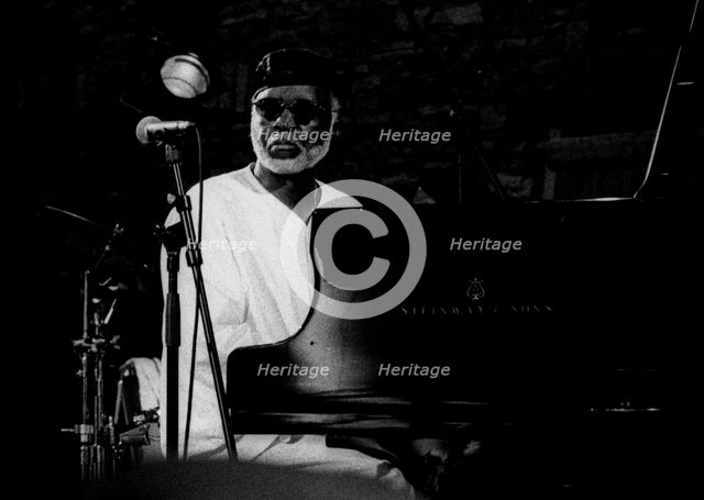 Ahmad Jamal, Brecon Jazz Festival, Powys, Wales, August 1998. Artist: Brian O'Connor.
