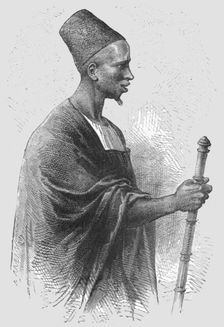 'Ahmadou, King of Segou; Journey from the Senegal to the Niger 1875. Creator: Unknown