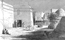 'Ahmadou's Palace at Segou; Journey from the Senegal to the Niger 1875. Creator: Unknown