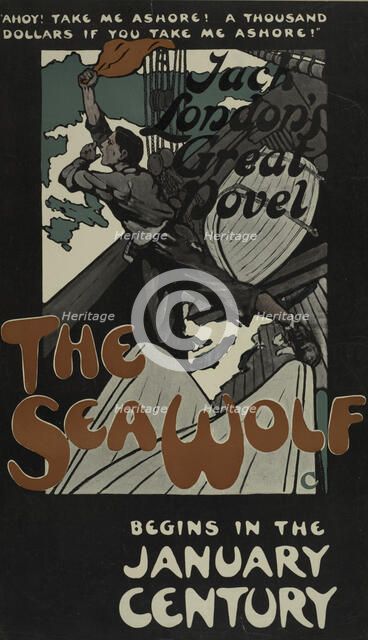 Ahoy! [..] The sea wolf, c1895 - 1911. Creator: Unknown.