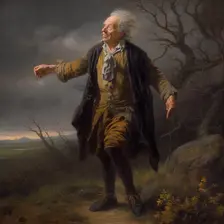 AI IMAGE - King Lear, 2023. Creator: Heritage Images