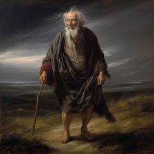 AI IMAGE - King Lear, 2023. Creator: Heritage Images