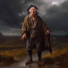 AI IMAGE - King Lear, 2023. Creator: Heritage Images