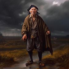 AI IMAGE - King Lear, 2023. Creator: Heritage Images