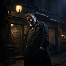 AI IMAGE - Illustration of Sweeney Todd, 2023. Creator: Heritage Images