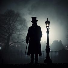 AI IMAGE - Jack the Ripper, 1880s, (2023). Creator: Heritage Images