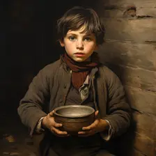 AI IMAGE - Oliver Twist, 2023. Creator: Heritage Images