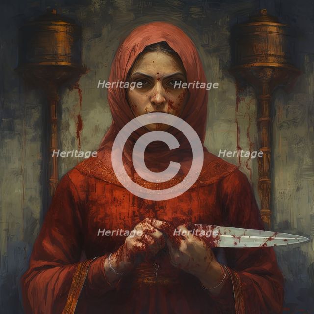 AI IMAGE - Lady Macbeth, 2023. Creator: Heritage Images.