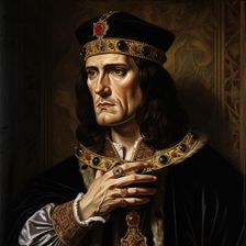 AI IMAGE - Portrait of King Richard III, late 15th century, (2023). Creator: Heritage Images