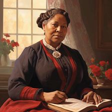 AI IMAGE - Portrait of Mary Jane Seacole, 1850s, (2023). Creator: Heritage Images