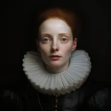 AI Image - Portrait of Mary, Queen of Scots, 1560s, (2023). Creator: Heritage Images