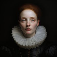 AI Image - Portrait of Mary, Queen of Scots, 1560s, (2023). Creator: Heritage Images
