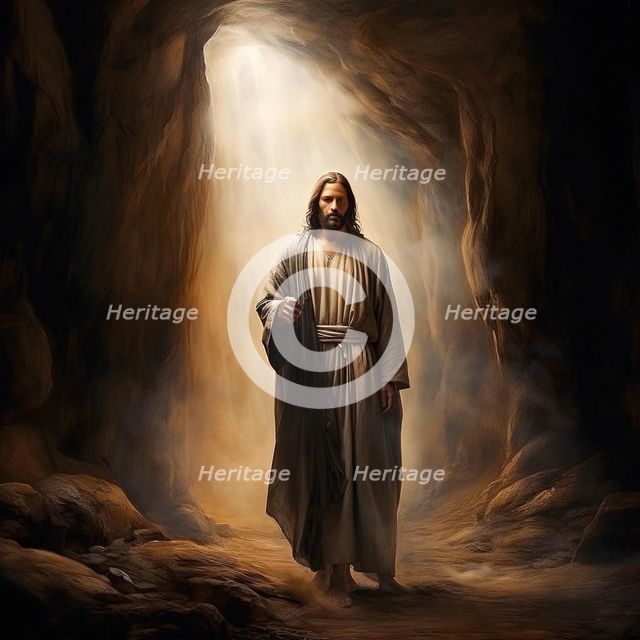 AI IMAGE - The Resurrection, 2023. Creator: Heritage Images.