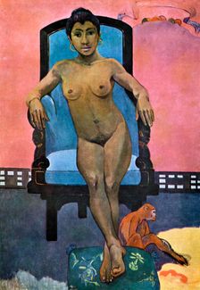 Aita Tamari vahina Judith te Parari (Annah the Javanese), 1893 (1939).Artist: Paul Gauguin