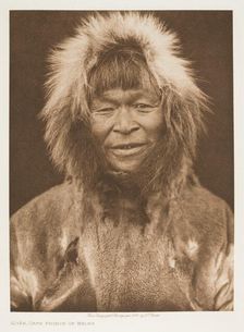 Aiyak, Cape Prince of Wales, 1928. Creator: Edward Sheriff Curtis