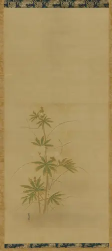 Aibika (part of a set), Edo period, mid 17th-early 18th century. Creator: Kanô Yôboku Tsunenobu