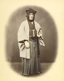 Aidzoo Officer, about 1868. Creator: Felice Beato