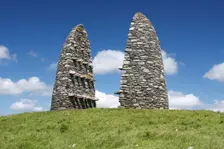 Aignish Farm Raiders Monument, Lewis, Outer Hebrides, Scotland, 2009. Creator: Peter Thompson