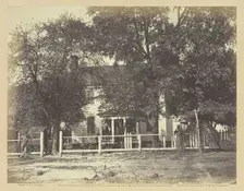 Aiken House, on Weldon Railroad, Virginia, February 1865. Creator: John Reekie