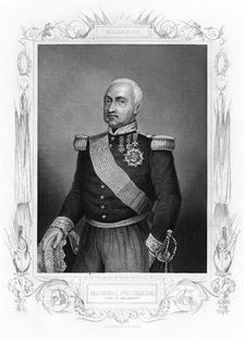 Aimable Jean Jacques Pelissier, duke of Malakoff, marshal of France, 19th century. Creator: Daniel John Pound