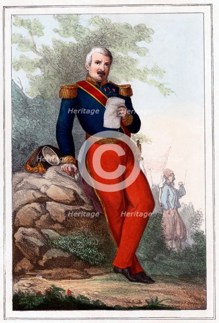 Aimable Jean Jacques Pelissier, French soldier, 1857. Artist: Anon