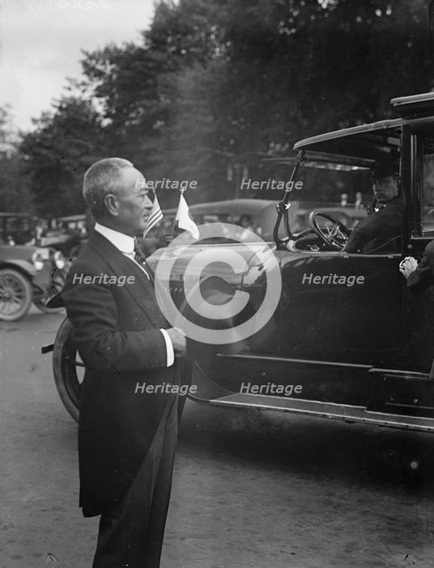Aimaro Sato, Ambassador from Japan, 1917 or 1918. Creator: Harris & Ewing.
