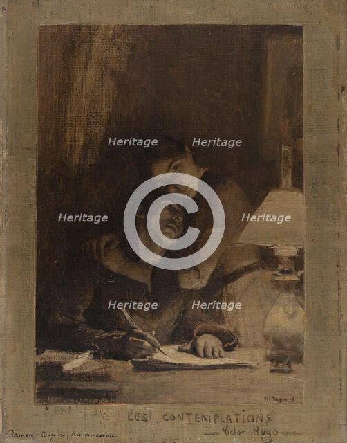 Aimons toujours! Aimons encore!, c. 1886. Creator: Dagnan-Bouveret, Pascal Adolphe Jean (1852-1929).