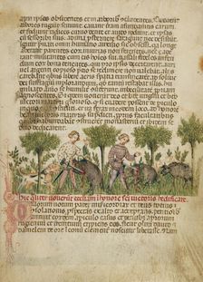 Aimo and Vermondo Killing Two Wild Boars, about 1400. Creator: Anovelo da Imbonate