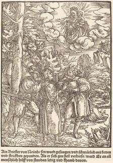 Ain Briester von Neunhe ..., c. 1503. Creator: Master of the Legend Scenes