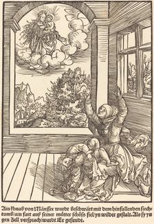 Ain khnab von Mansee wardt .., c. 1503. Creator: Master of the Legend Scenes