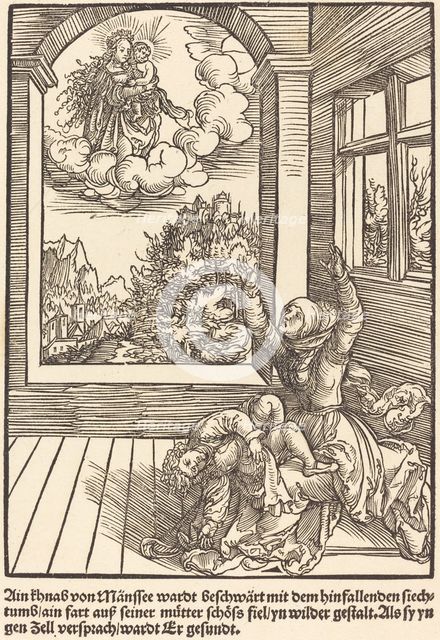 Ain khnab von Mansee wardt .., c. 1503. Creator: Master of the Legend Scenes.