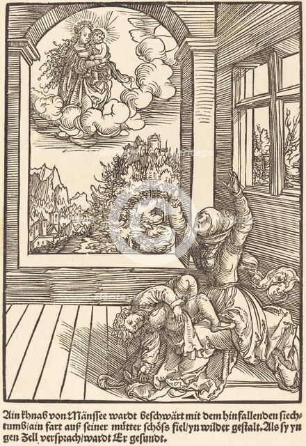 Ain khnab von Mansee wardt .., c. 1503. Creator: Master of the Legend Scenes.