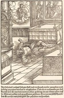 Ain Pehamss verheiss sich gen Zell ..., c. 1503. Creator: Master of the Legend Scenes