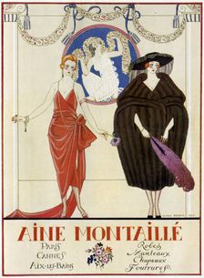 Aine-Montaillé, 1920. Creator: Barbier, George (1882-1932)