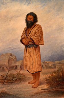 Aino Man, ca. 1893. Creator: Antonio Zeno Shindler