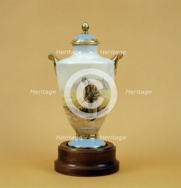 Ainsley Ceramic Trophy, c1895. Artist: J Shaw