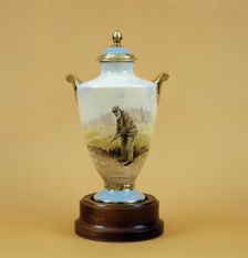 Ainsley Ceramic Trophy, c1895. Creator: J Shaw