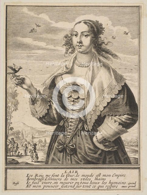 Air, 1630. Creator: Abraham Bosse.