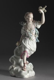 Air, c. 1775. Creator: Derby Porcelain Factory (Chelsea-Derby Period)
