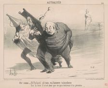 Air connu: Oh! Richard, Oh! Mon roi ..., 19th century. Creator: Honore Daumier