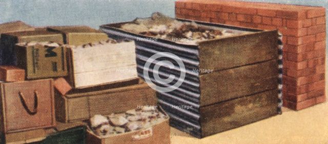 Air Raid Precautions, cigarette card, British, 1938. Artist: Unknown