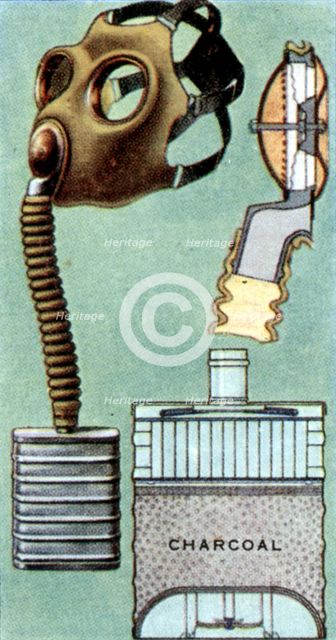 Air Raid Precautions, cigarette card, British, 1938. Artist: Unknown