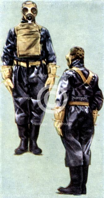 Air Raid Precautions, cigarette card, British, 1938. Artist: Unknown