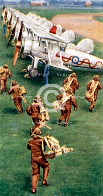 Air Raid Precautions, cigarette card, British, 1938. Artist: Unknown