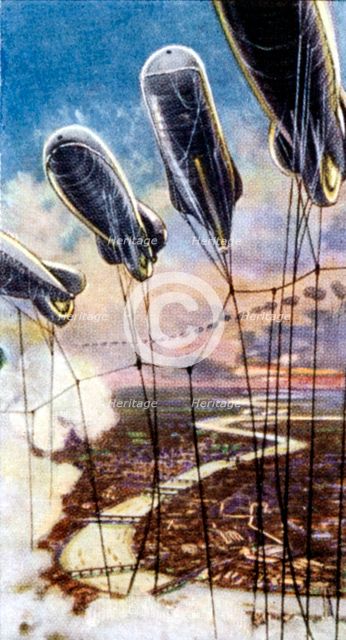 Air Raid Precautions, cigarette card, British, 1938. Artist: Unknown