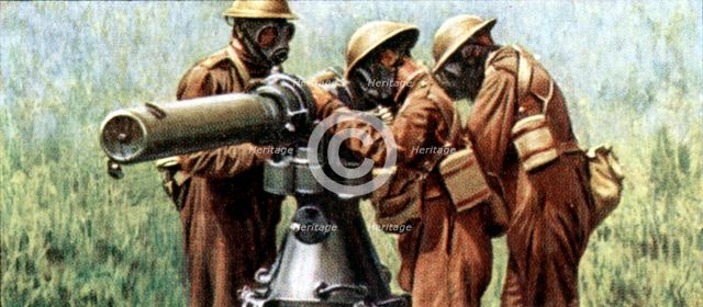 Air Raid Precautions, cigarette card, British, 1938. Artist: Unknown