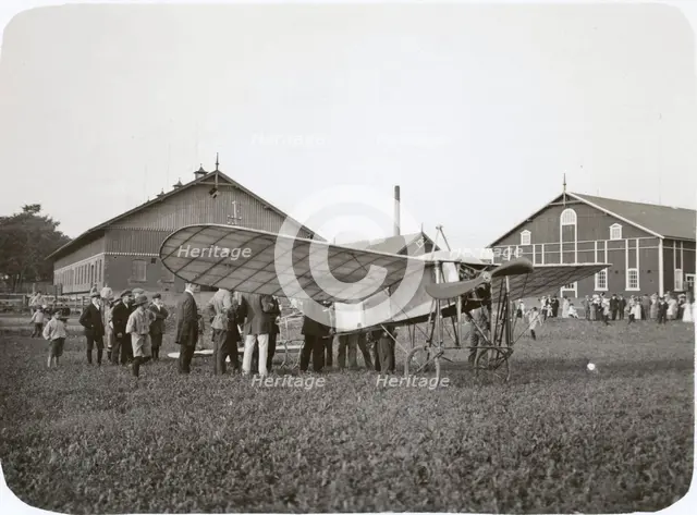 Air show at Svalöv, north of Landskrona, Sweden, 1913. Creator: Unknown.