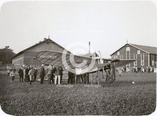 Air show at Svalöv, north of Landskrona, Sweden, 1913. Creator: Unknown.