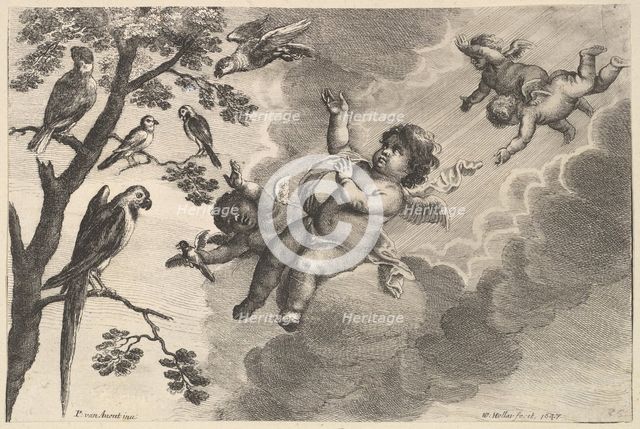 Air (The Four Elements), ca. 1647. Creator: Wenceslaus Hollar.