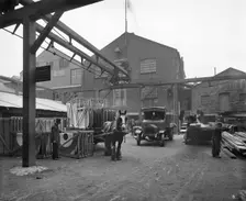 Aircraft manufacturing, Trollope and Colls Ltd, 17-25 Pleasant Street, Liverpool, December 1918. Artist: H Bedford Lemere